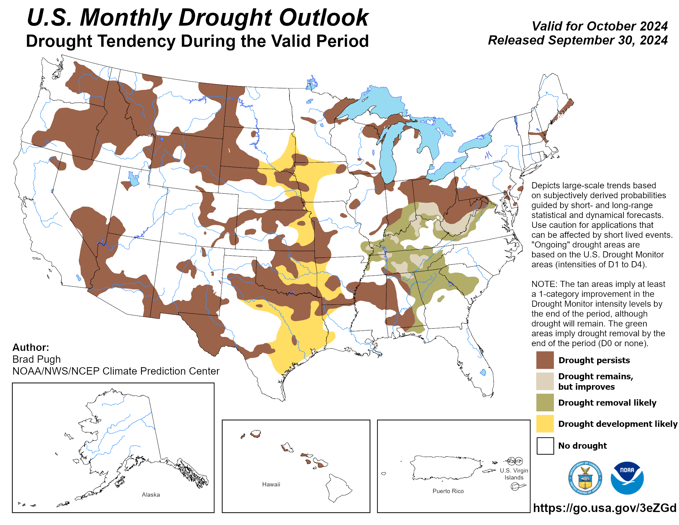 Kentucky Drought Map