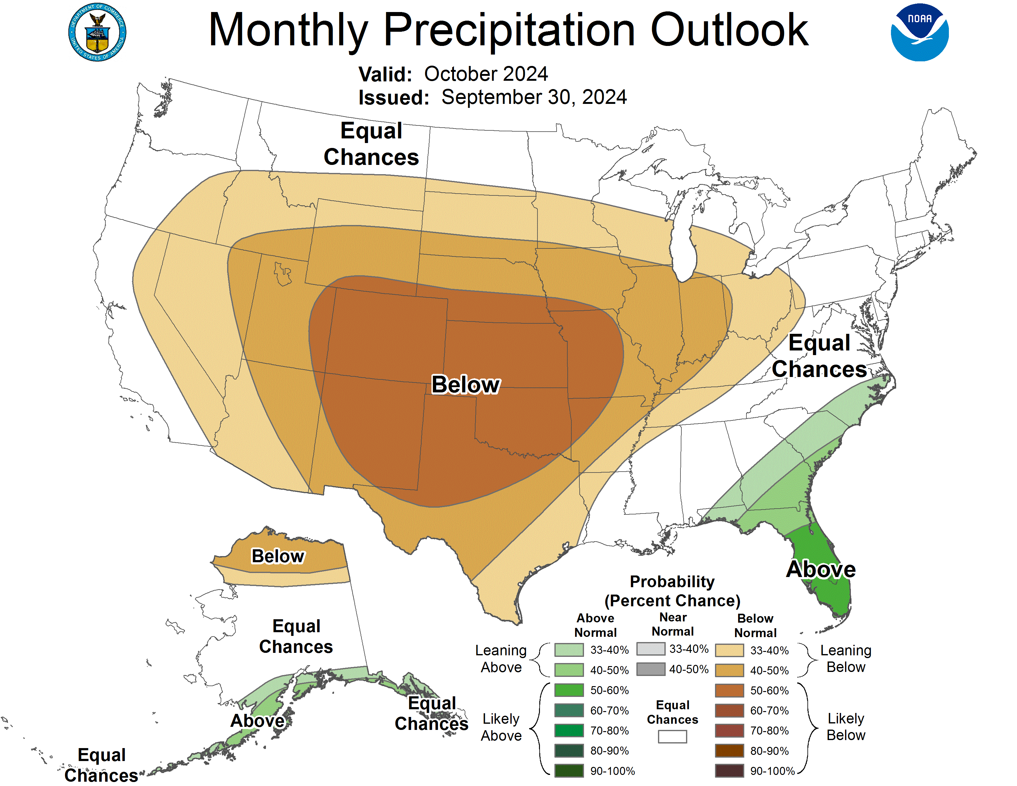 Monthly Precipitation Outlook