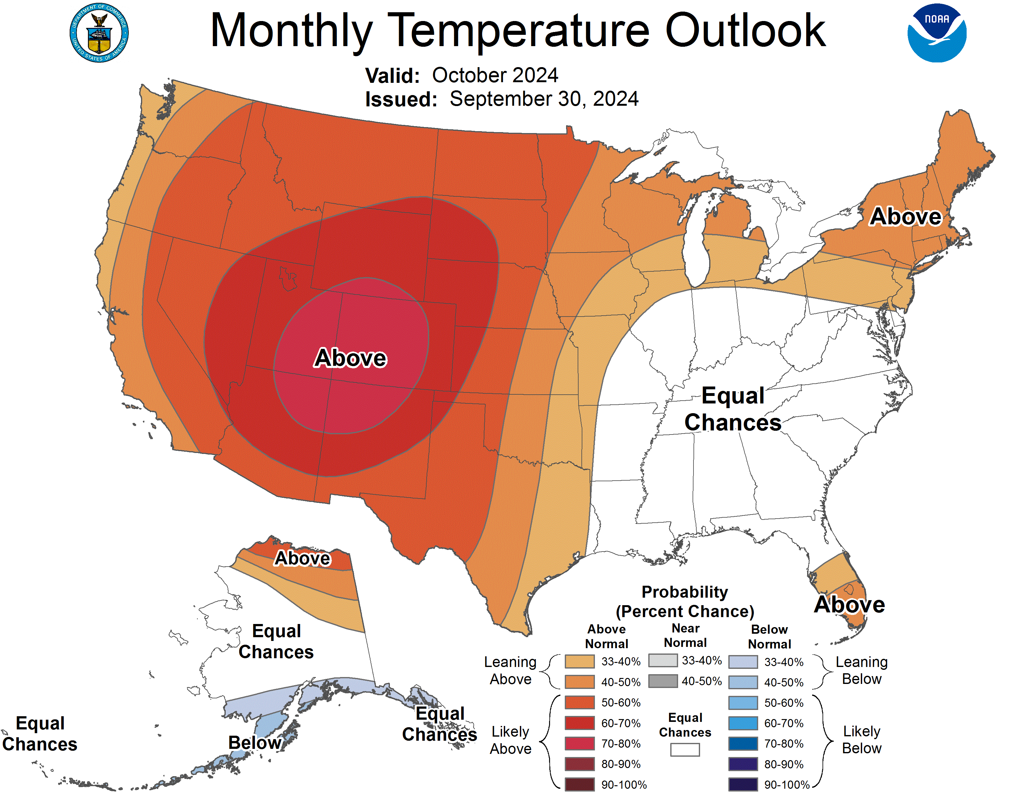 Monthly Temperature Outlook