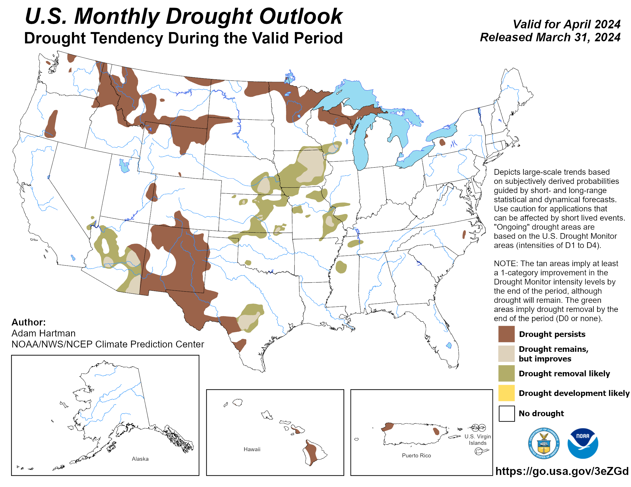 Kentucky Drought Map