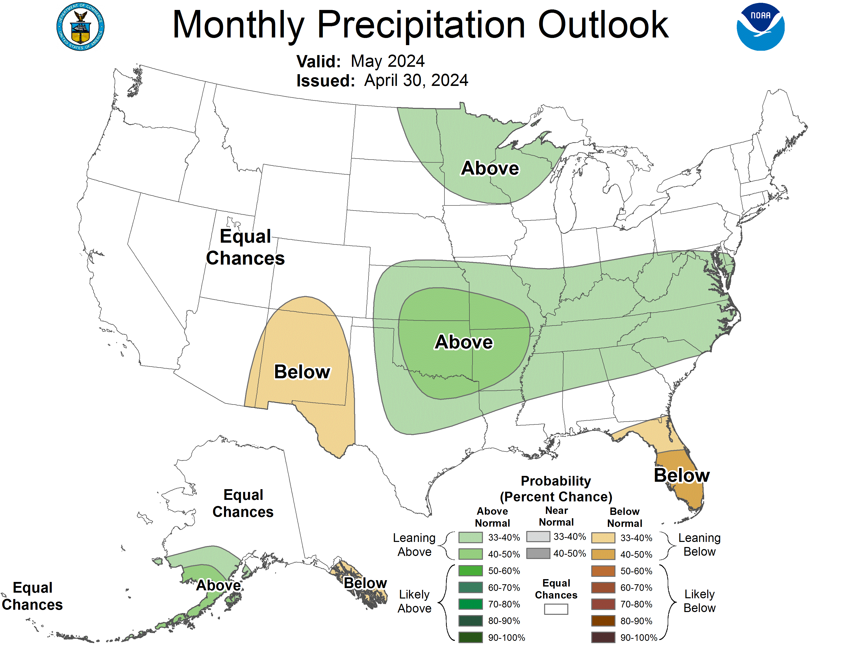 Monthly Precipitation Outlook